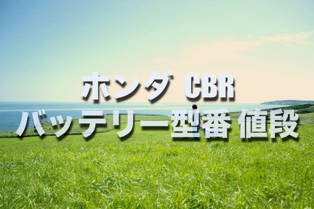 損したくない ホンダ Cbrのバッテリー交換する場合 型番 値段 サイズはコレです そうだ 僕は自分らしく生きよう