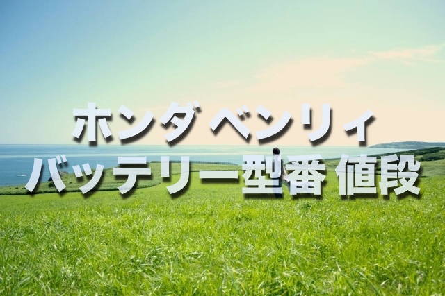 損したくない ホンダ ベンリィのバッテリー交換する場合 型番 値段 サイズはコレです そうだ 僕は自分らしく生きよう